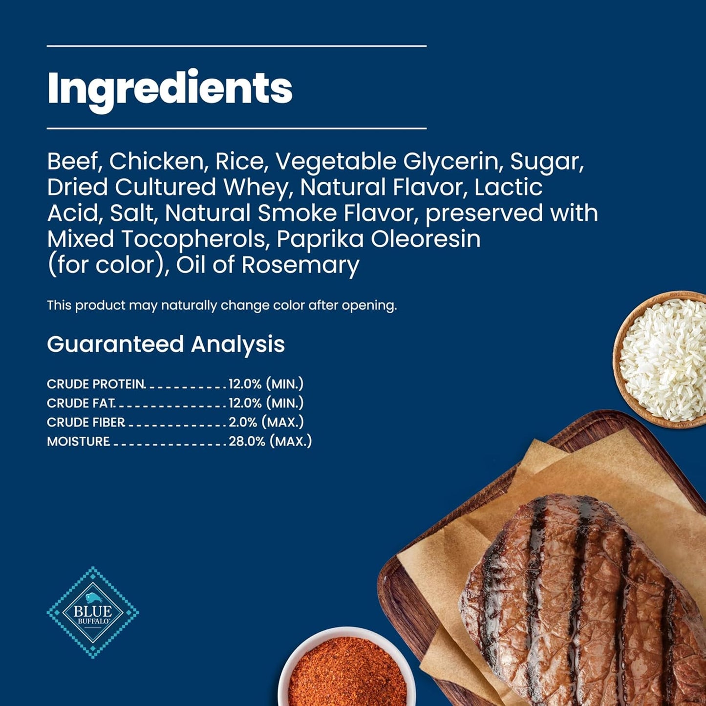 Nudges Beef Grillers Natural Dog Treats, Tender & Meaty Dog Snacks, Easy-To-Tear for Training, Made in the USA with Real Beef, No Artificial Preservatives, 16 Oz.
