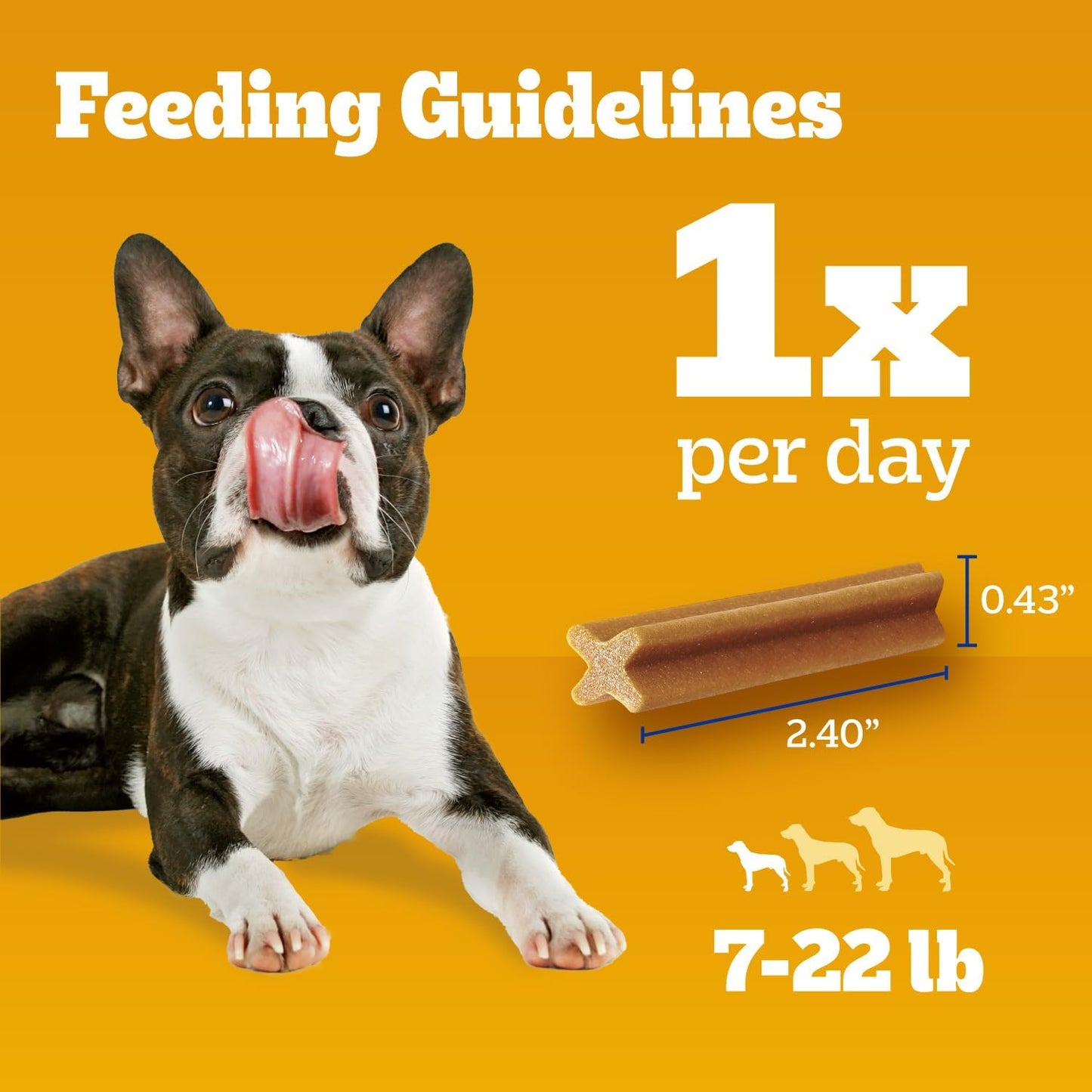 Pedigree Dentastix Dental Chews for Small and Toy Breed Dogs, Original Flavor with Real Chicken, 1.63 lb Bag (108 Treats)