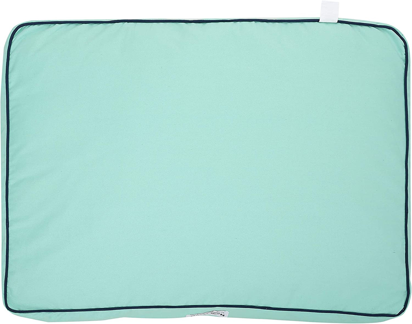 Now House for Pets by Jonathan Adler Teal Chevron Cushion Dog Bed, Large | Large Dog Bed Washable Dog Bed for Large Dogs by Now House by Jonathan Adler (FF15504)
